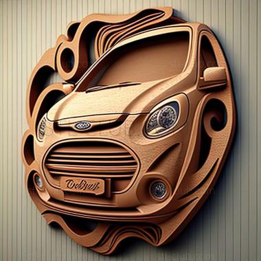 3D model Ford Ka (STL)